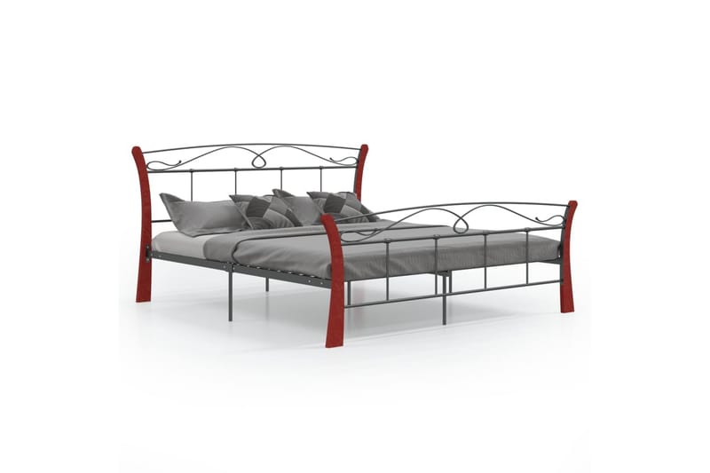 sengestel 140x200 cm metal sort - Sort - Møbler - Senge - Sengeramme & sengestel