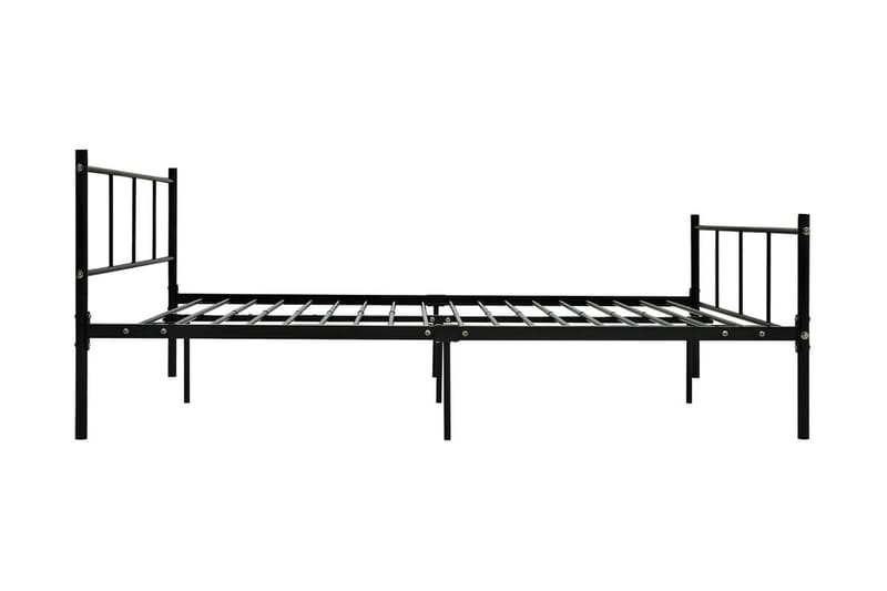 Sengestel 140X200 cm Metal Sort - Sengeramme & sengestel