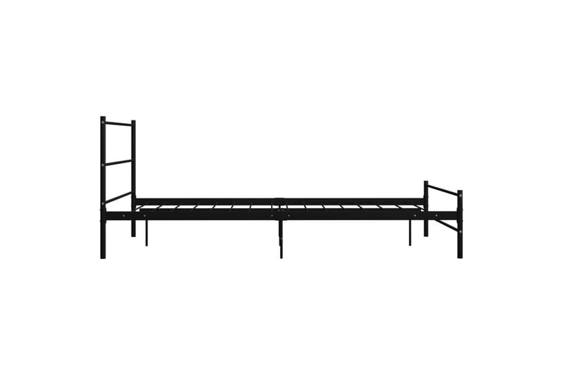 Sengestel 160 X 200 Cm Metal Sort - Sort - Møbler - Senge - Sengeramme & sengestel