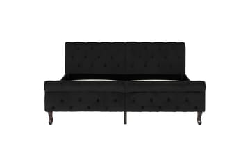 Sengestel 160X200 cm Flöjl Sort - Møbler - Senge - Sengeramme & sengestel