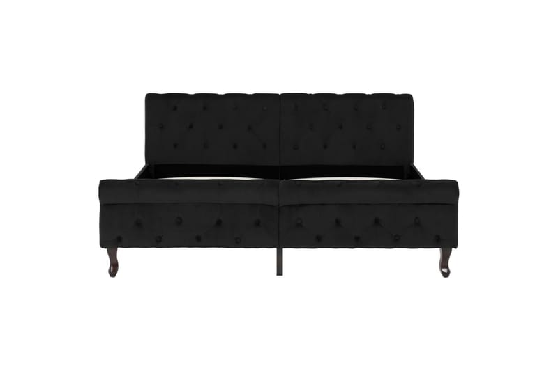 Sengestel 160X200 cm Flöjl Sort - Møbler - Senge - Sengeramme & sengestel