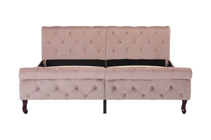 Sengestel 160X200 cm Flöjl Pink - Møbler - Senge - Sengeramme & sengestel