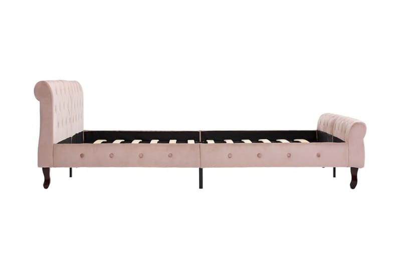 Sengestel 160X200 cm Flöjl Pink - Møbler - Senge - Sengeramme & sengestel