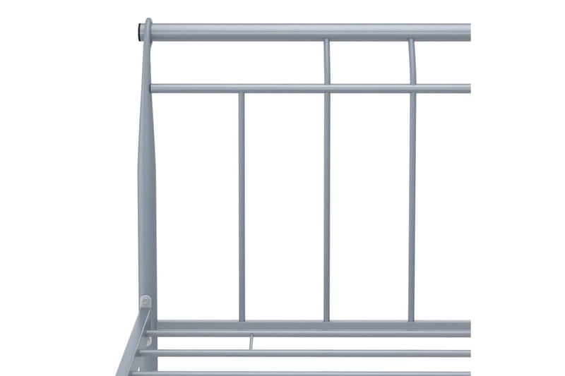 sengestel 160x200 cm metal grå - Grå - Sengeramme & sengestel