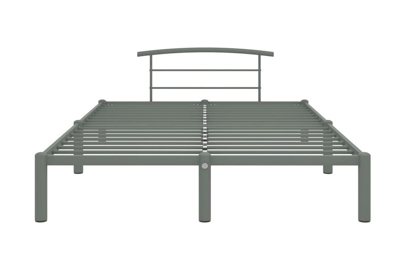 Sengestel 160X200 cm Metal Grå - Møbler - Senge - Sengeramme & sengestel
