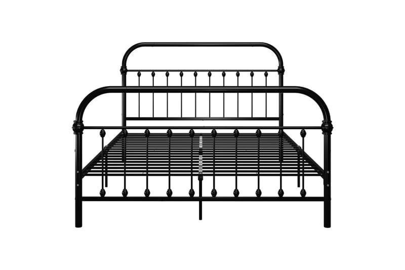Sengestel 160x200 cm Metal Sort - Sort - Møbler - Senge - Sengeramme & sengestel
