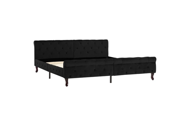 Sengestel 180X200 cm Flöjl Sort - Møbler - Senge - Sengeramme & sengestel