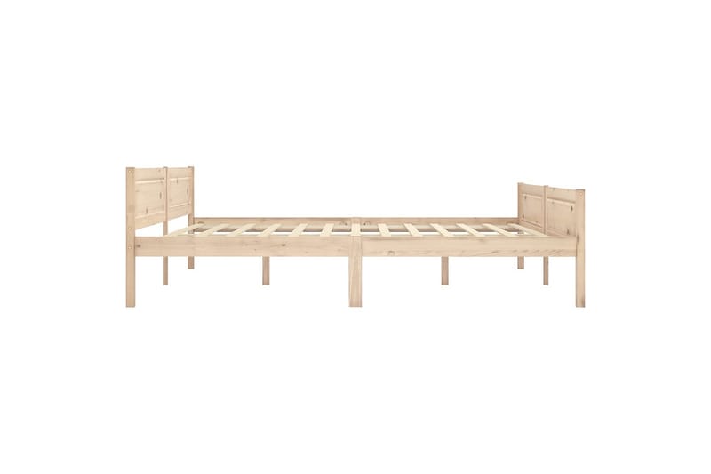 sengestel 180x200 cm massivt fyrretræ - Brun - Møbler - Senge - Sengeramme & sengestel
