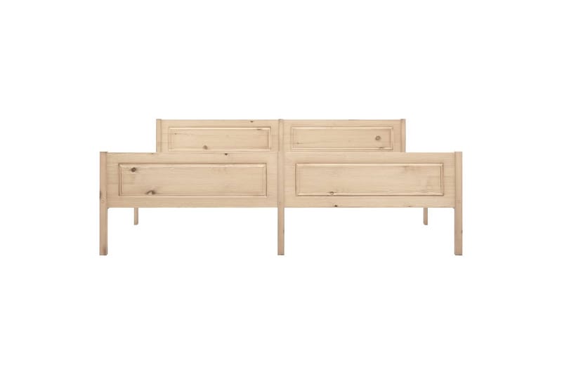 sengestel 180x200 cm massivt fyrretræ - Brun - Møbler - Senge - Sengeramme & sengestel