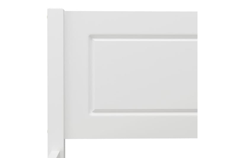 sengestel 180x200 cm massivt fyrretræ hvid - Hvid - Møbler - Senge - Sengeramme & sengestel