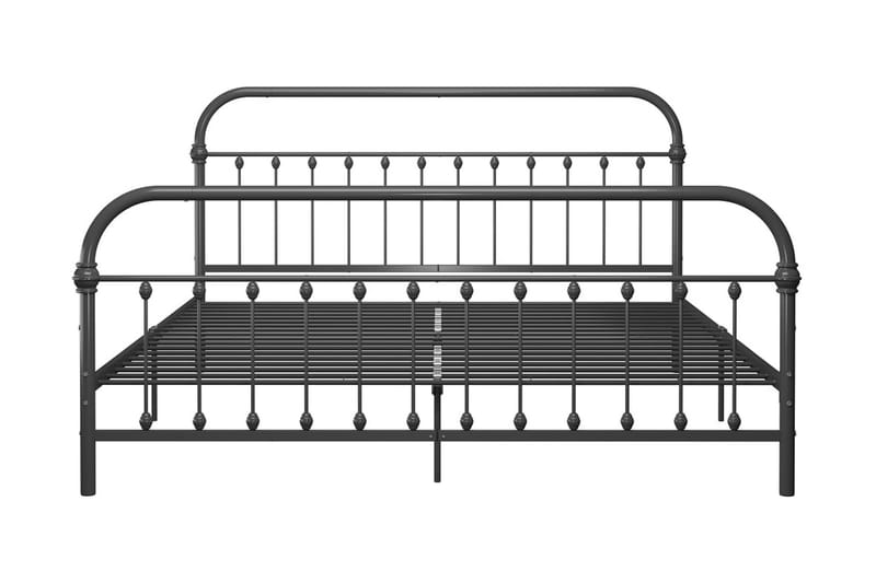 Sengestel 180x200 cm Metal Grå - Grå - Møbler - Senge - Sengeramme & sengestel