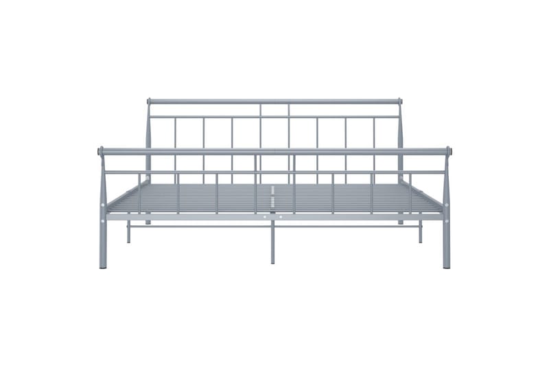 sengestel 180x200 cm metal grå - Grå - Møbler - Senge - Sengeramme & sengestel