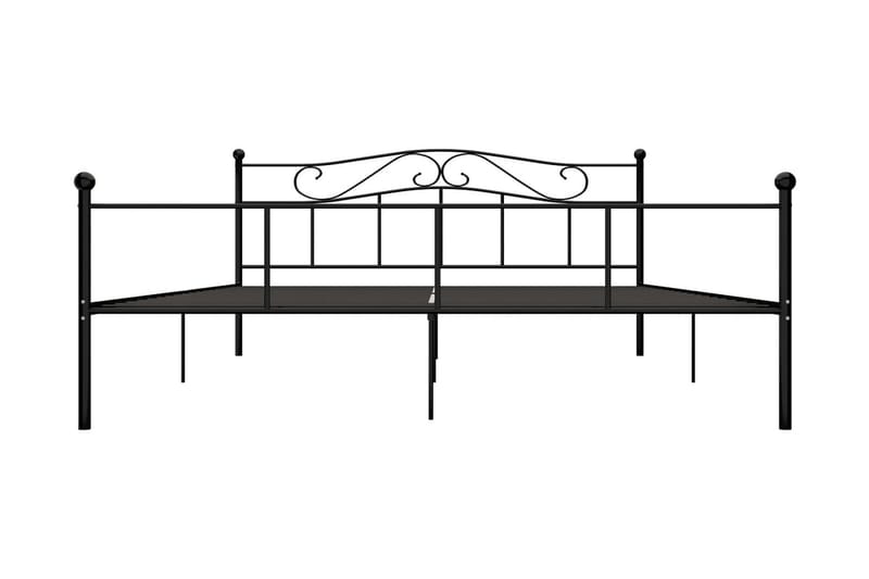 Sengestel 180x200 cm Metal Sort - Sort - Møbler - Senge - Sengeramme & sengestel