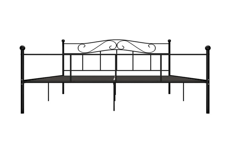 Sengestel 180x200 cm Metal Sort - Sort - Sengeramme & sengestel