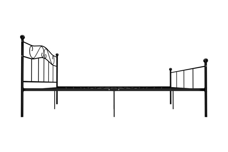Sengestel 180x200 cm Metal Sort - Sort - Møbler - Senge - Sengeramme & sengestel