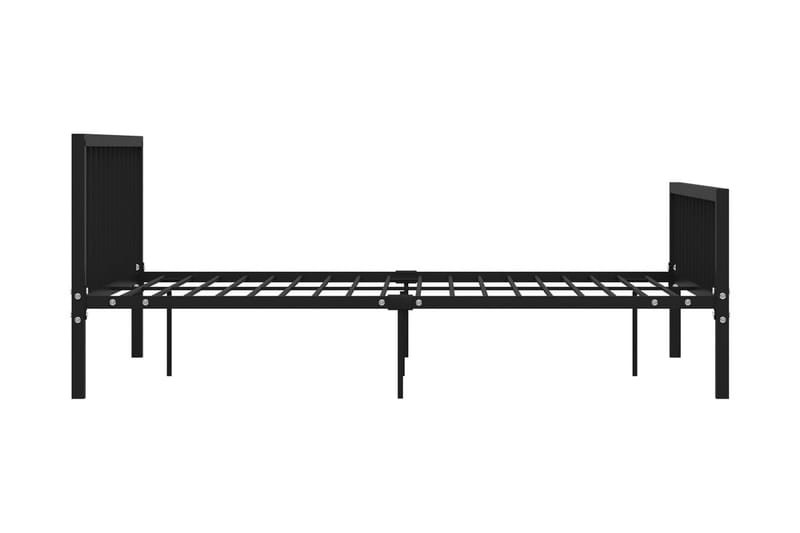 Sengestel 180x200 cm Metal Sort - Sort - Møbler - Senge - Sengeramme & sengestel
