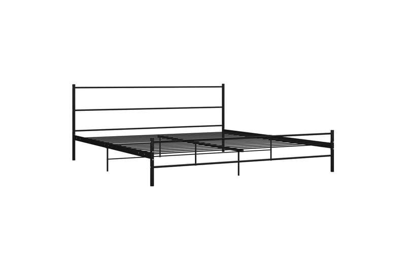 Sengestel 180x200 cm Metal Sort - Møbler - Senge - Sengeramme & sengestel