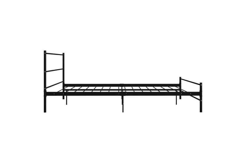 Sengestel 180x200 cm Metal Sort - Møbler - Senge - Sengeramme & sengestel