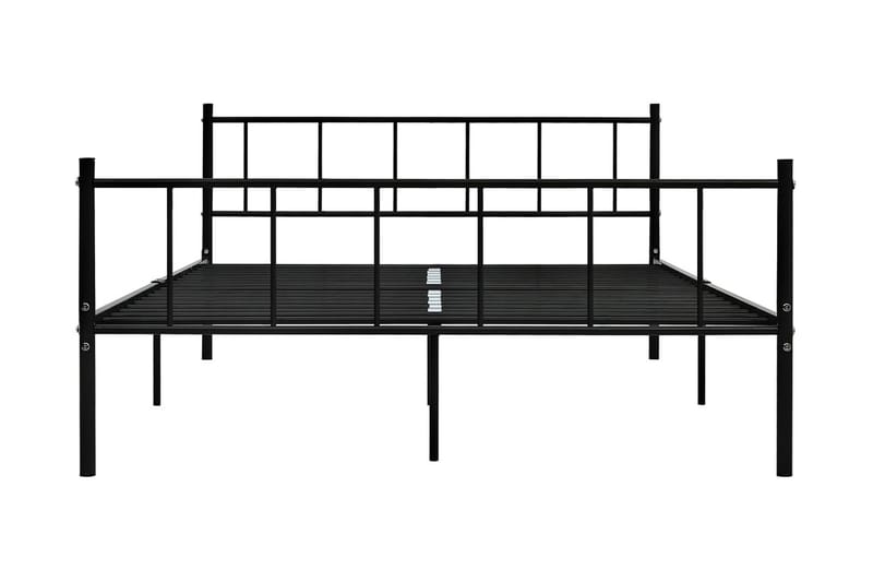 Sengestel 180X200 cm Metal Sort - Møbler - Senge - Sengeramme & sengestel