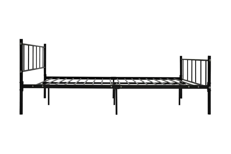 Sengestel 180X200 cm Metal Sort - Møbler - Senge - Sengeramme & sengestel