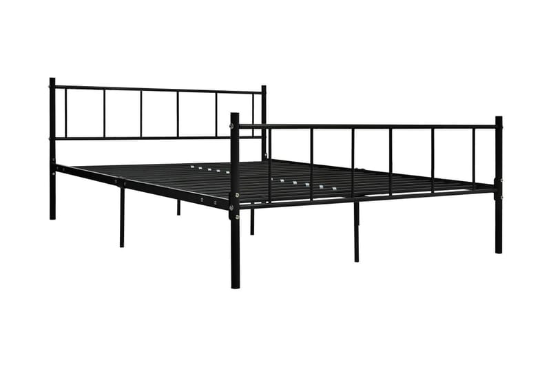 Sengestel 180X200 cm Metal Sort - Møbler - Senge - Sengeramme & sengestel