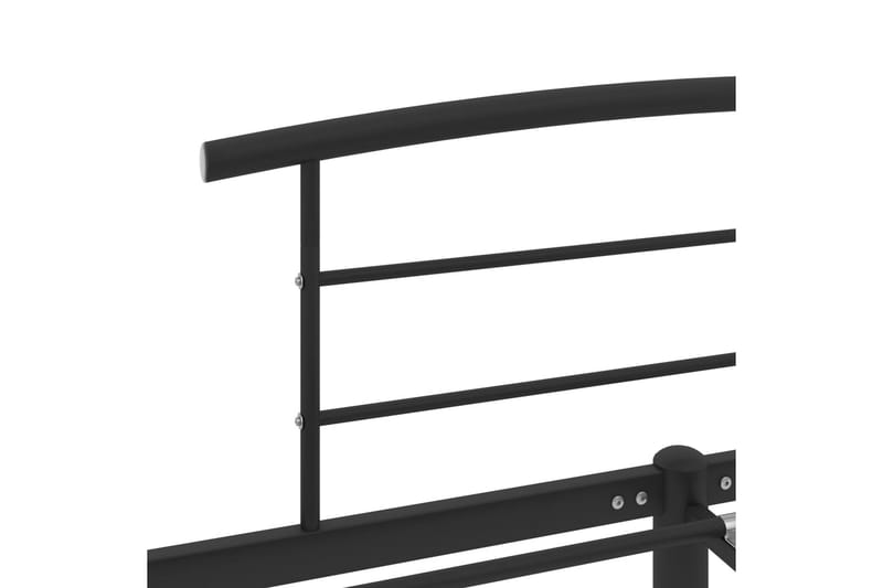 Sengestel 180X200 cm Metal Sort - Møbler - Senge - Sengeramme & sengestel