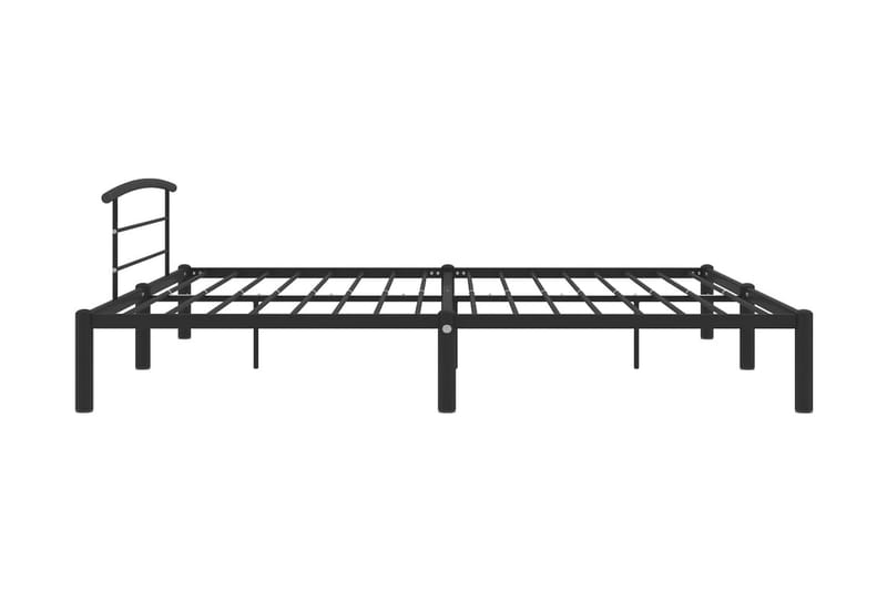 Sengestel 180X200 cm Metal Sort - Møbler - Senge - Sengeramme & sengestel