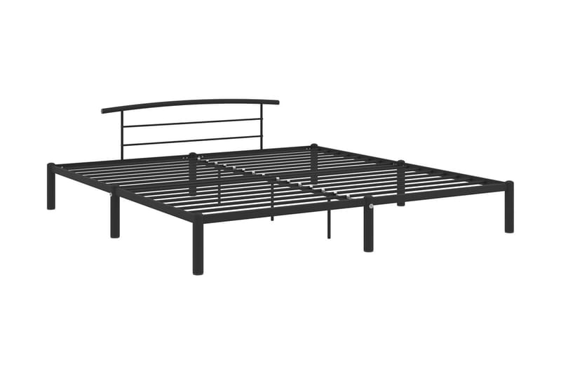 Sengestel 180X200 cm Metal Sort - Møbler - Senge - Sengeramme & sengestel