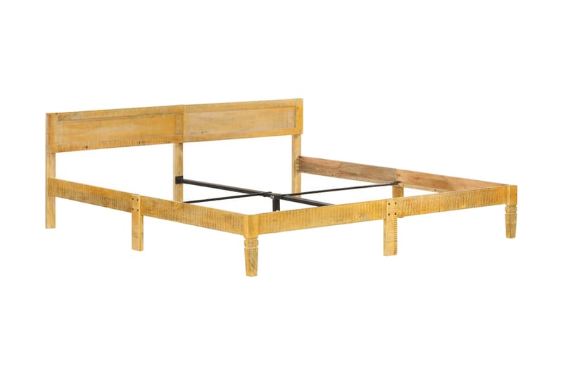 Sengestel 200 cm Massivt Mangotræ - Møbler - Senge - Sengeramme & sengestel