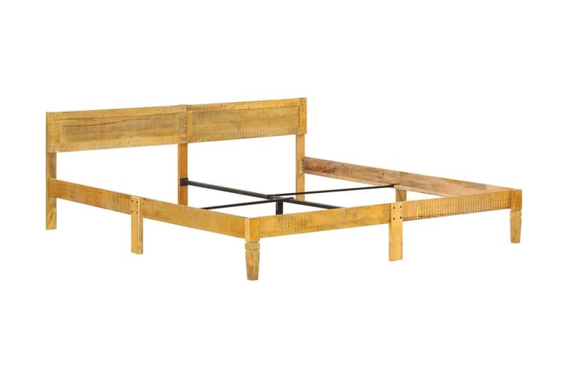 Sengestel 200 cm Massivt Mangotræ - Møbler - Senge - Sengeramme & sengestel
