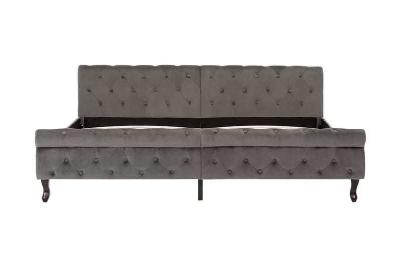 Sengestel 200X200 cm Flöjl Grå - Møbler - Senge - Sengeramme & sengestel