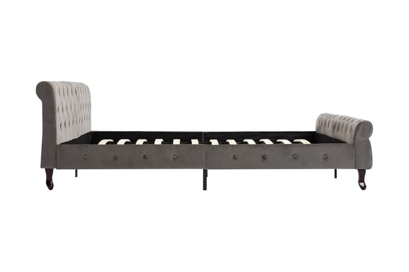 Sengestel 200X200 cm Flöjl Grå - Møbler - Senge - Sengeramme & sengestel