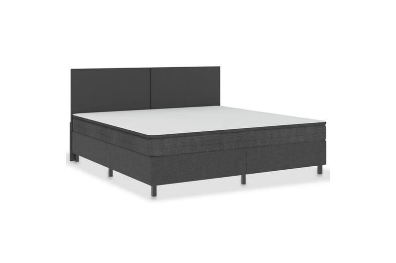 Sengestel 200X200 cm Stof Grå - Møbler - Senge - Sengeramme & sengestel