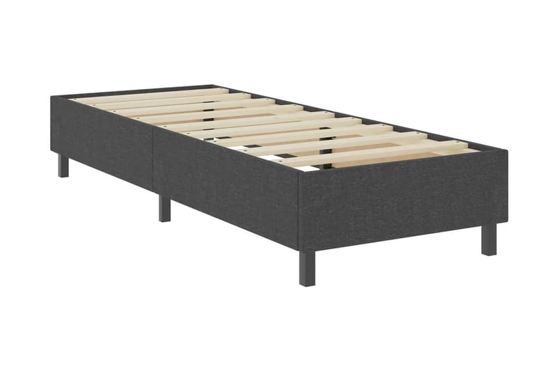 Sengestel 80X200 cm Stof Grå - Møbler - Senge - Sengeramme & sengestel