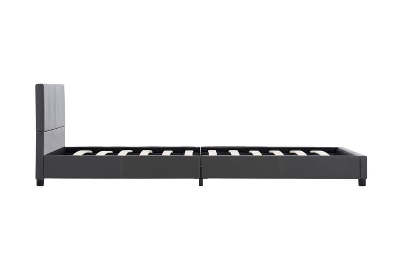sengestel 90 x 200 cm kunstlæder grå - Møbler - Senge - Sengeramme & sengestel