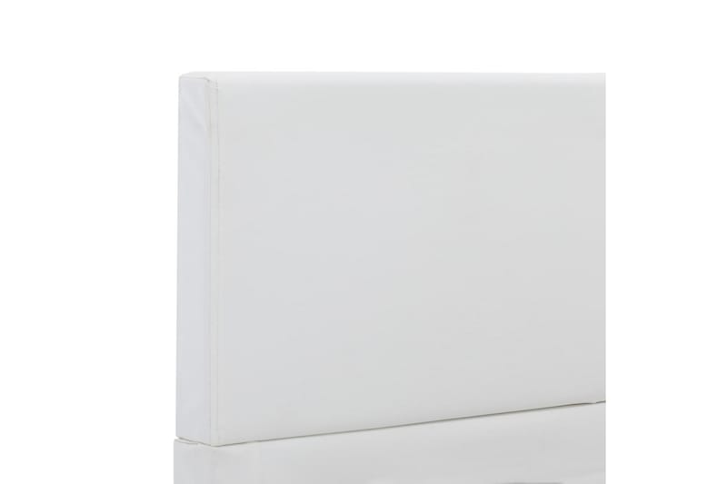 sengestel 90 x 200 cm kunstlæder hvid - Møbler - Senge - Sengeramme & sengestel