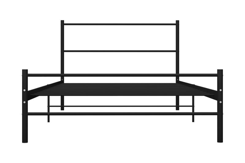 Sengestel 90 X 200 Cm Metal Sort - Sort - Møbler - Senge - Sengeramme & sengestel