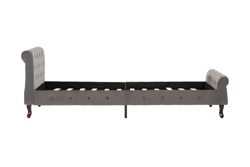 Sengestel 90X200 cm Flöjl Grå - Møbler - Senge - Sengeramme & sengestel