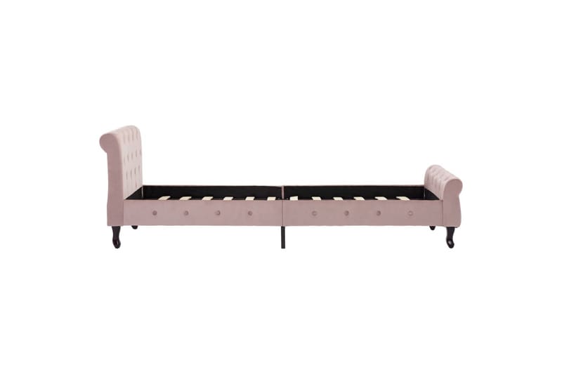 Sengestel 90X200 cm Flöjl Pink - Møbler - Senge - Sengeramme & sengestel