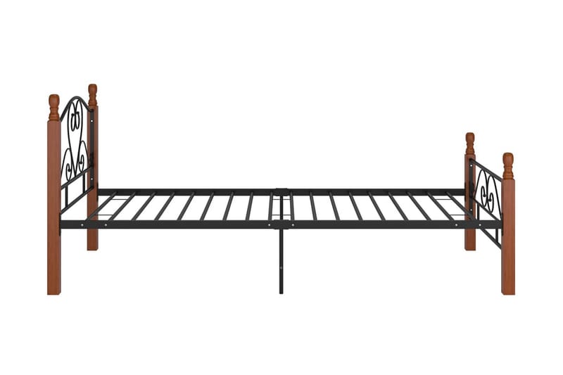 sengestel 90x200 cm metal sort - Sort - Sengeramme & sengestel