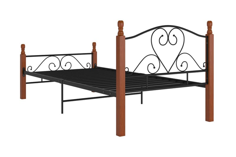 sengestel 90x200 cm metal sort - Sort - Møbler - Senge - Sengeramme & sengestel