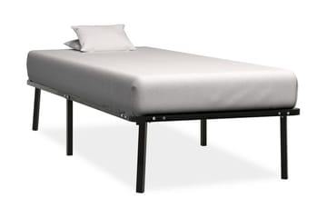 Sengestel 90X200 cm Metal Sort - Møbler - Senge - Sengeramme & sengestel
