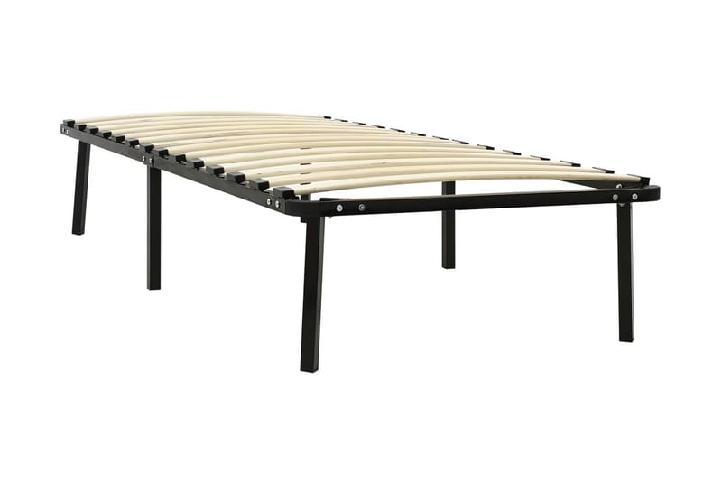 Sengestel 90X200 cm Metal Sort - Møbler - Senge - Sengeramme & sengestel