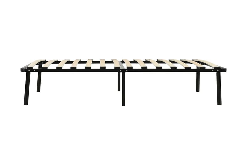 Sengestel 90X200 cm Metal Sort - Møbler - Senge - Sengeramme & sengestel