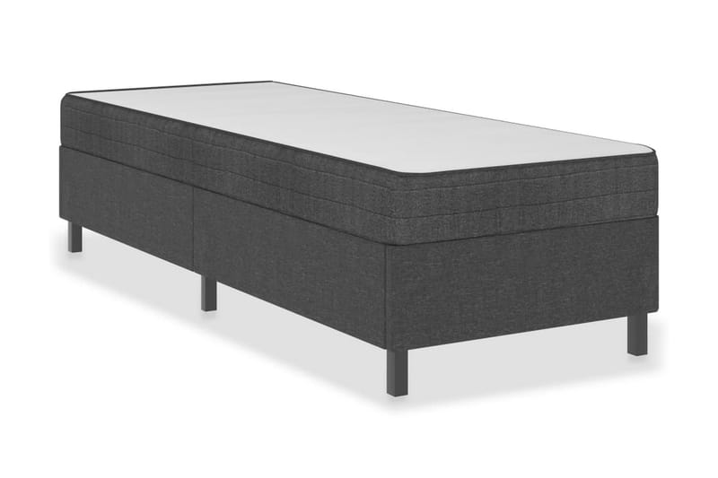 Sengestel 90X200 cm Stof Grå - Møbler - Senge - Sengeramme & sengestel