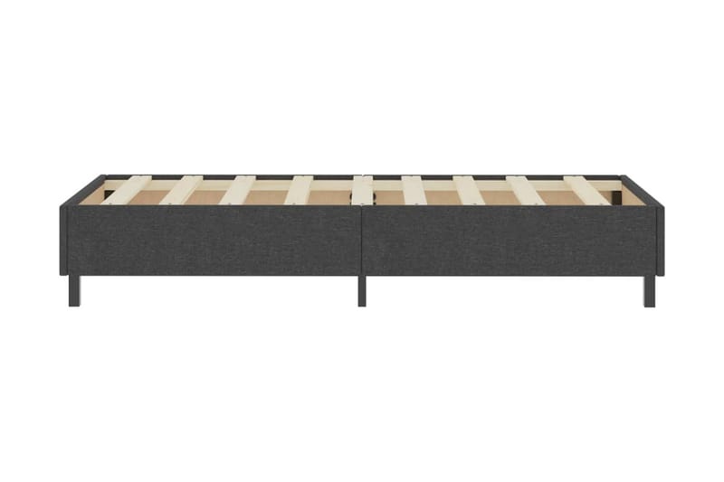 Sengestel 90X200 cm Stof Grå - Møbler - Senge - Sengeramme & sengestel