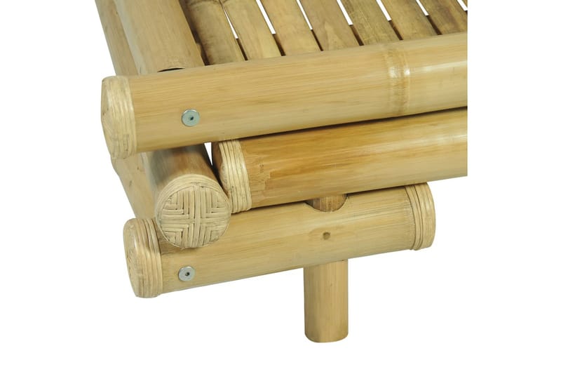 Sengestel Bambus 140 X 200 Cm - Brun - Møbler - Senge - Sengeramme & sengestel