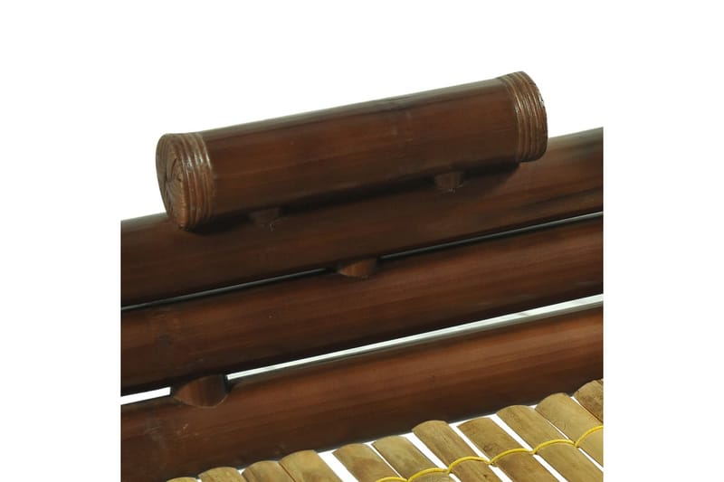 Sengestel Mørkebrun Bambus 140 X 200 Cm - Brun - Møbler - Senge - Sengeramme & sengestel