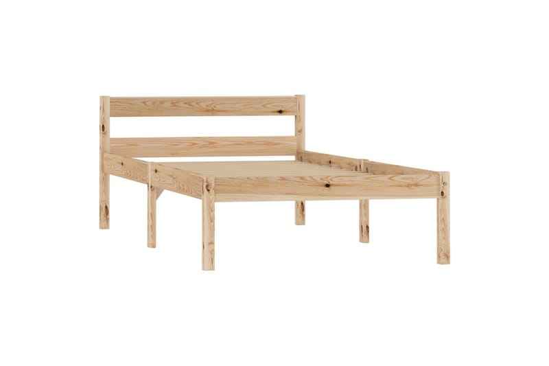 sengestel massivt fyrretræ 100 x 200 cm - Møbler - Senge - Sengeramme & sengestel