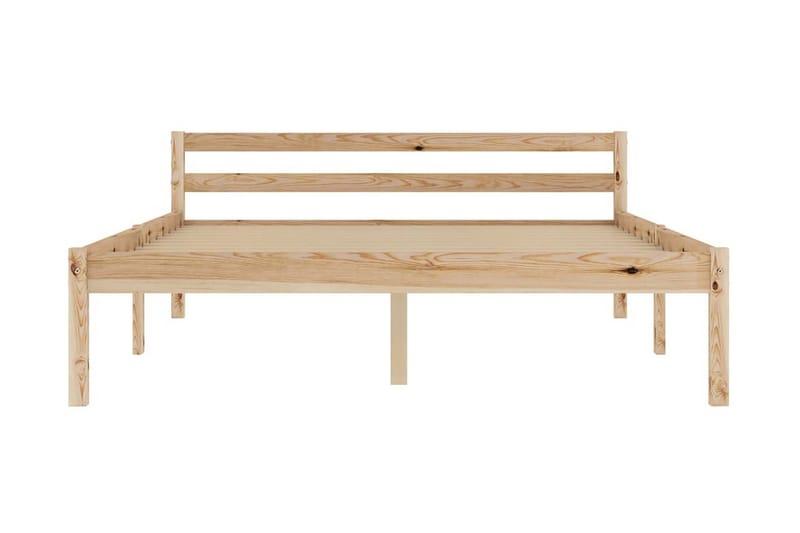 sengestel massivt fyrretræ 120 x 200 cm - Møbler - Senge - Sengeramme & sengestel